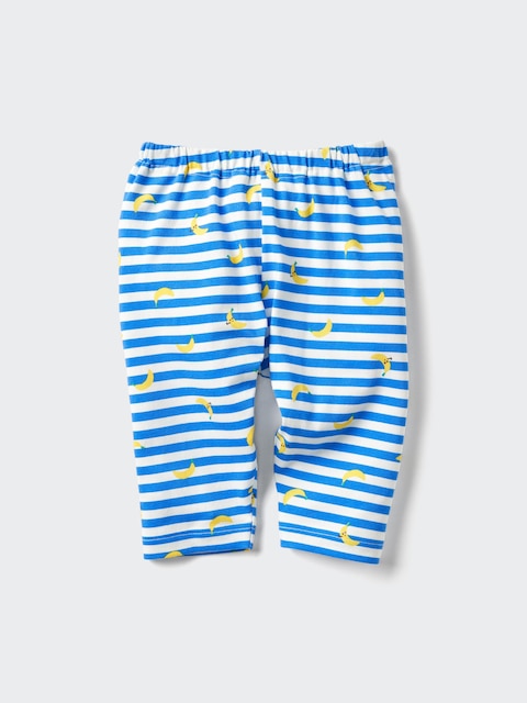 Укороченные леггинсы Uniqlo Baby AIRism | Фруктово-синий