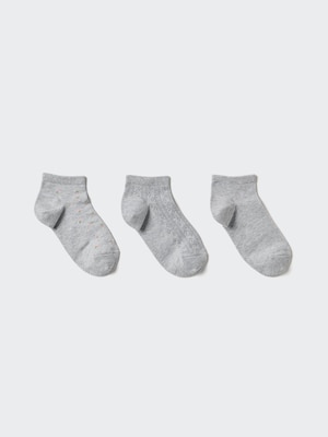 Short Socks Flower (3pk)