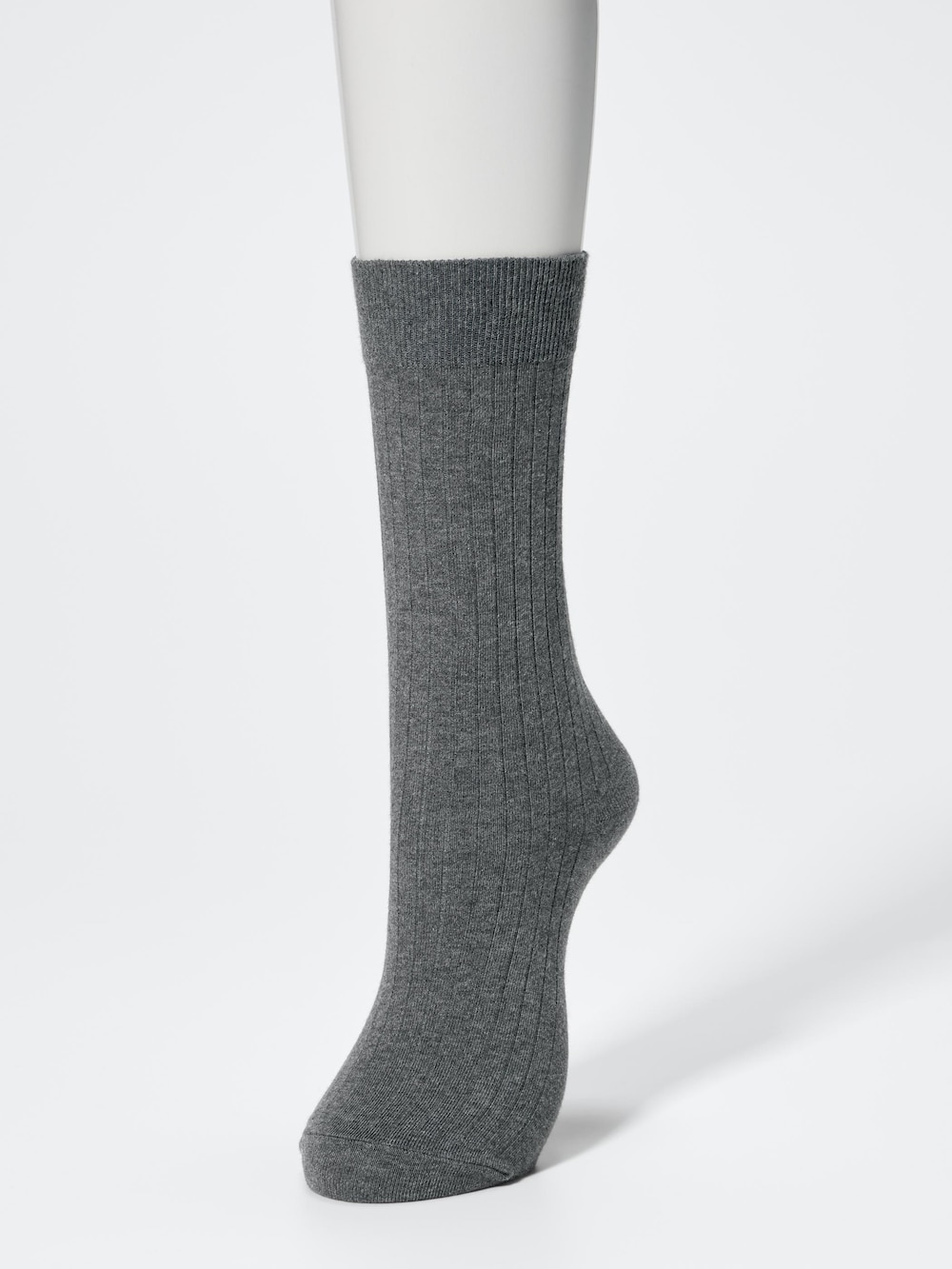 Женские носки Uniqlo Wide Ribbed Socks | 3 Pairs — фото 2