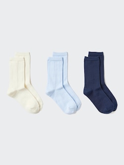 Socks (3 Pairs, Cable)