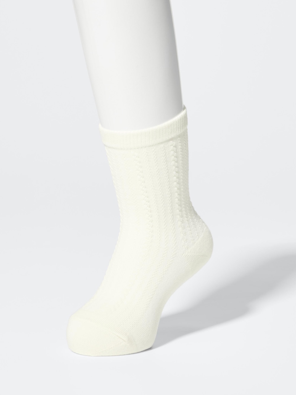 Детские носки Uniqlo Socks | 3 Pairs | Cable — фото 2