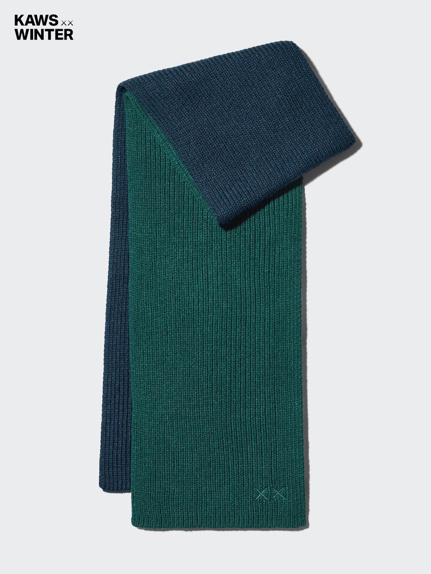 KAWS WINTER HEATTECH Knitted Scarf | UNIQLO US
