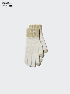 KAWS WINTER HEATTECH Knitted Gloves