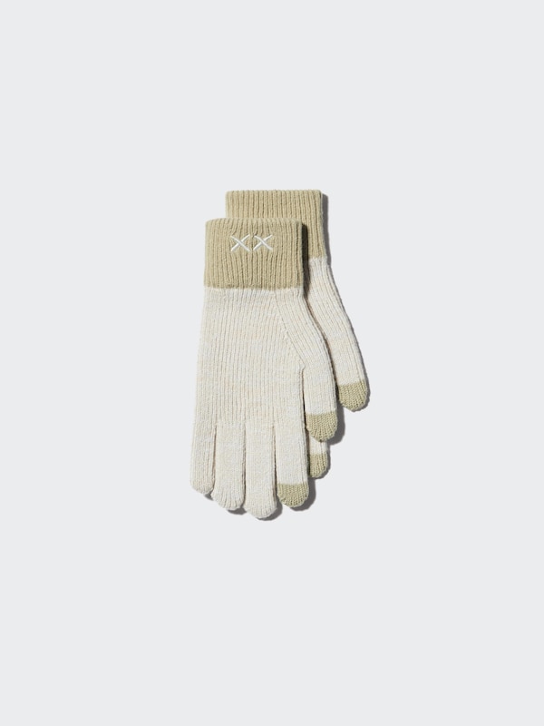 KAWS WINTER HEATTECH KNITTED GLOVES