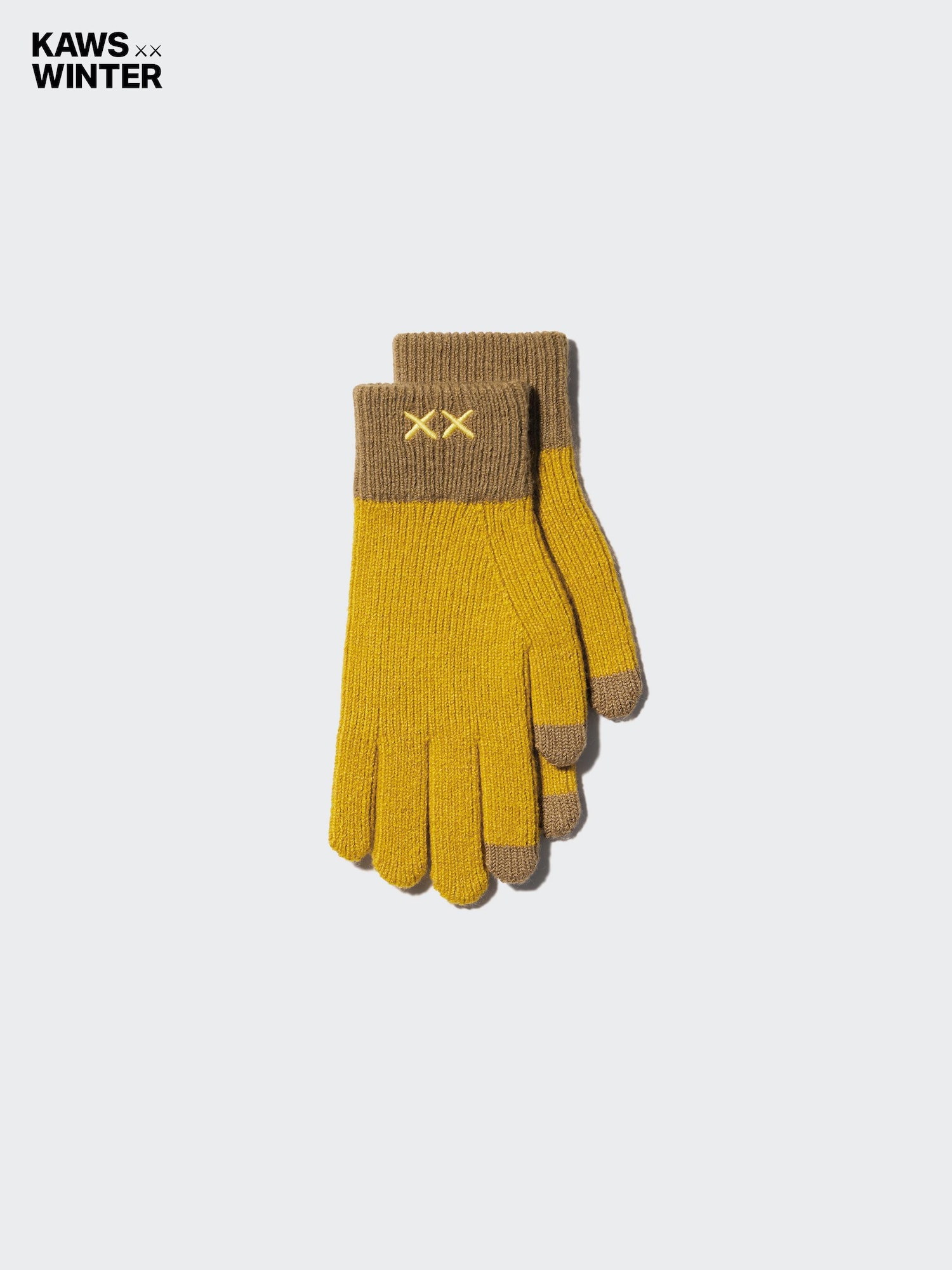 KAWS HEATTECH Knitted Gloves