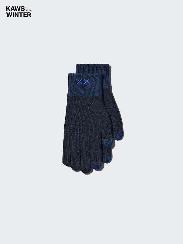KAWS WINTER HEATTECH Knitted Gloves