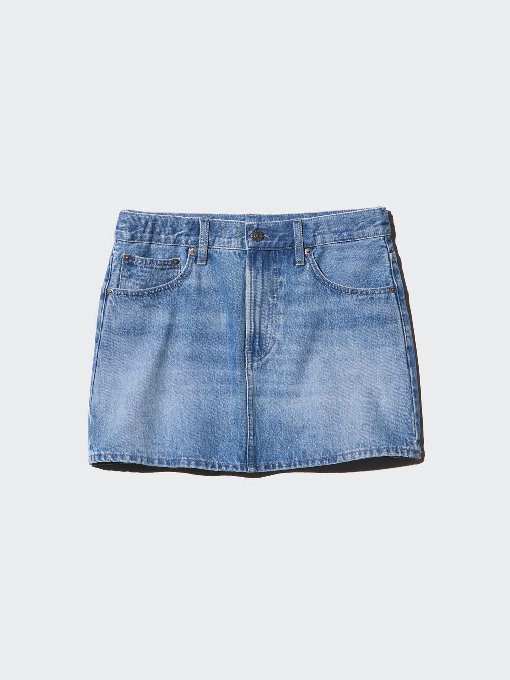 Женские юбки Uniqlo Denim Mini Skirt — фото 2