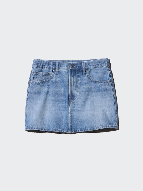 Denim Mini Skirt