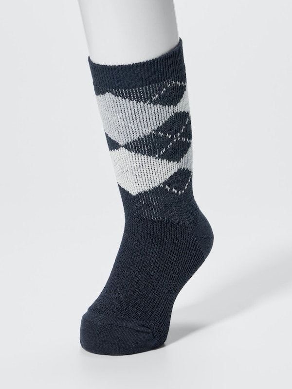 HEATTECH Socks (Argyle, 2 Pairs)