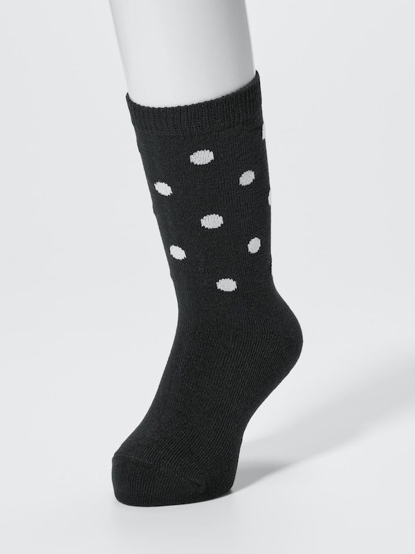 HEATTECH Socks (Dotted, 2 Pairs)