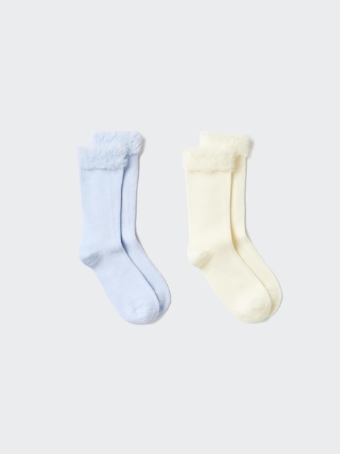 Uniqlo HEATTECH Socks | 2 Pairs | Shaggy