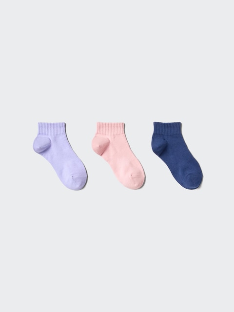 Детские носки Uniqlo Short Socks | 3 Pairs