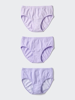 Culotte Stretch en coton (Lot de 3, Fleurs)
