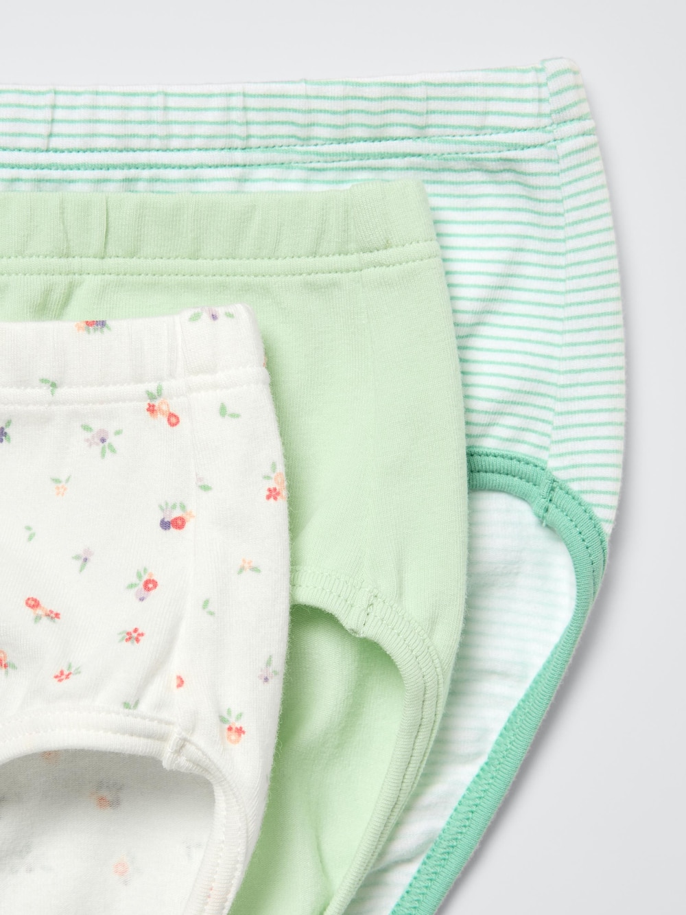 Uniqlo Stretch Cotton Shorts | 3 Pairs | Flower — фото 2