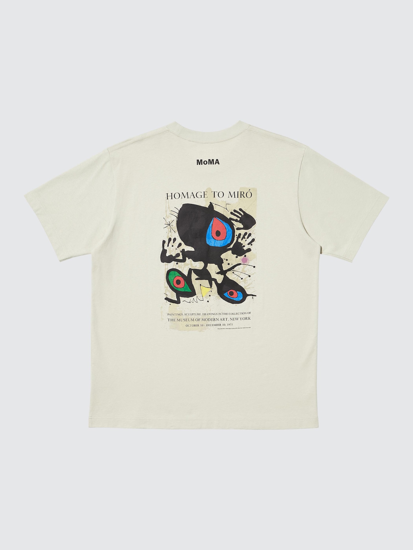 Футболка Uniqlo MoMA Poster Art Collection UT с принтом, цвет: Натуральный — фото 3
