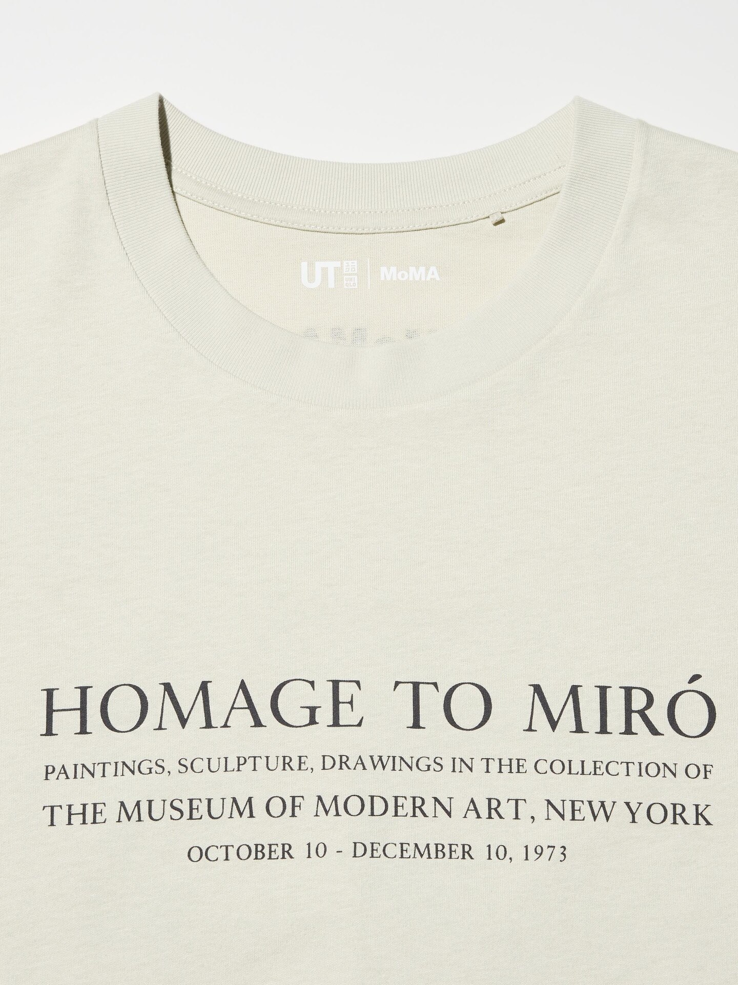 Футболка Uniqlo MoMA Poster Art Collection UT с принтом, цвет: Натуральный — фото 4