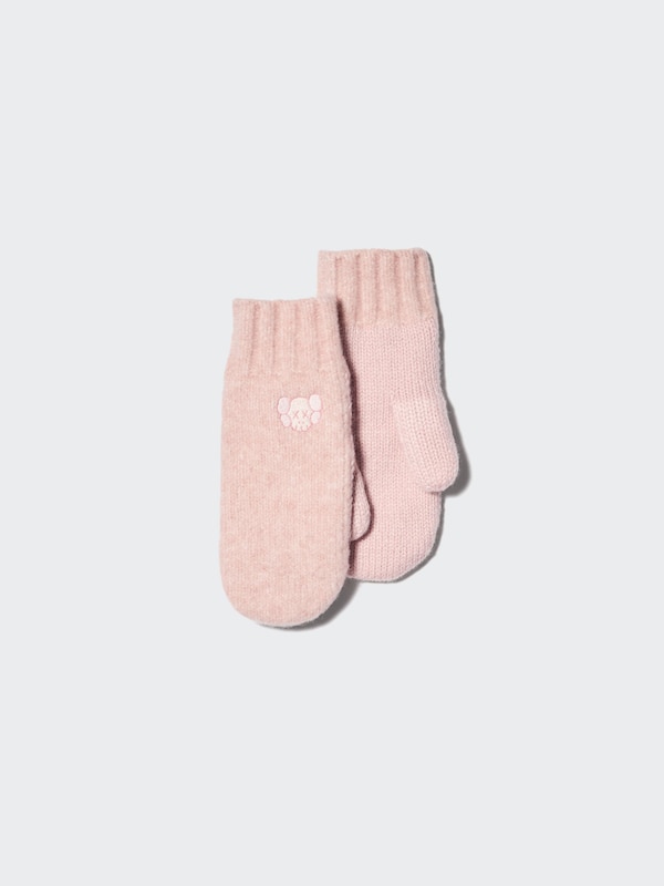 MITAINES HEATTECH TRICOTÉES KAWS WINTER