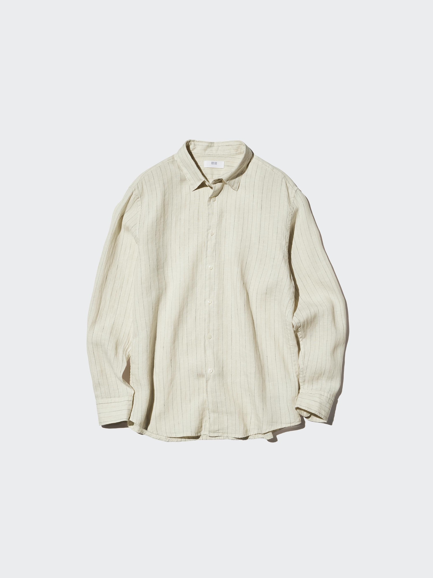 Linen シャツ THE LIBRARY / LINEN COTTON OPEN COLLAR SHIRT | THE LIBRARY（ザ