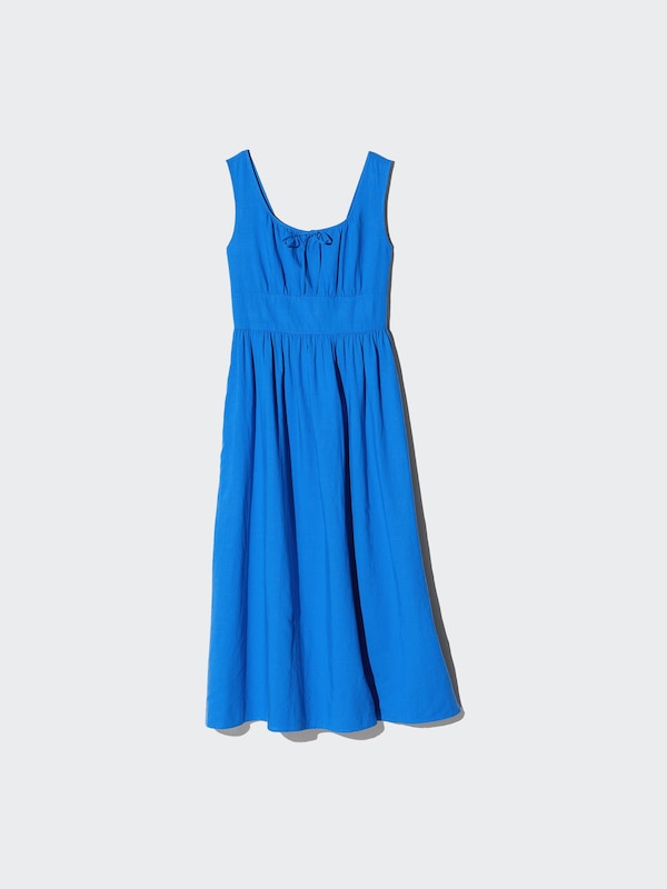 DAMEN LEINENMIX KLEID