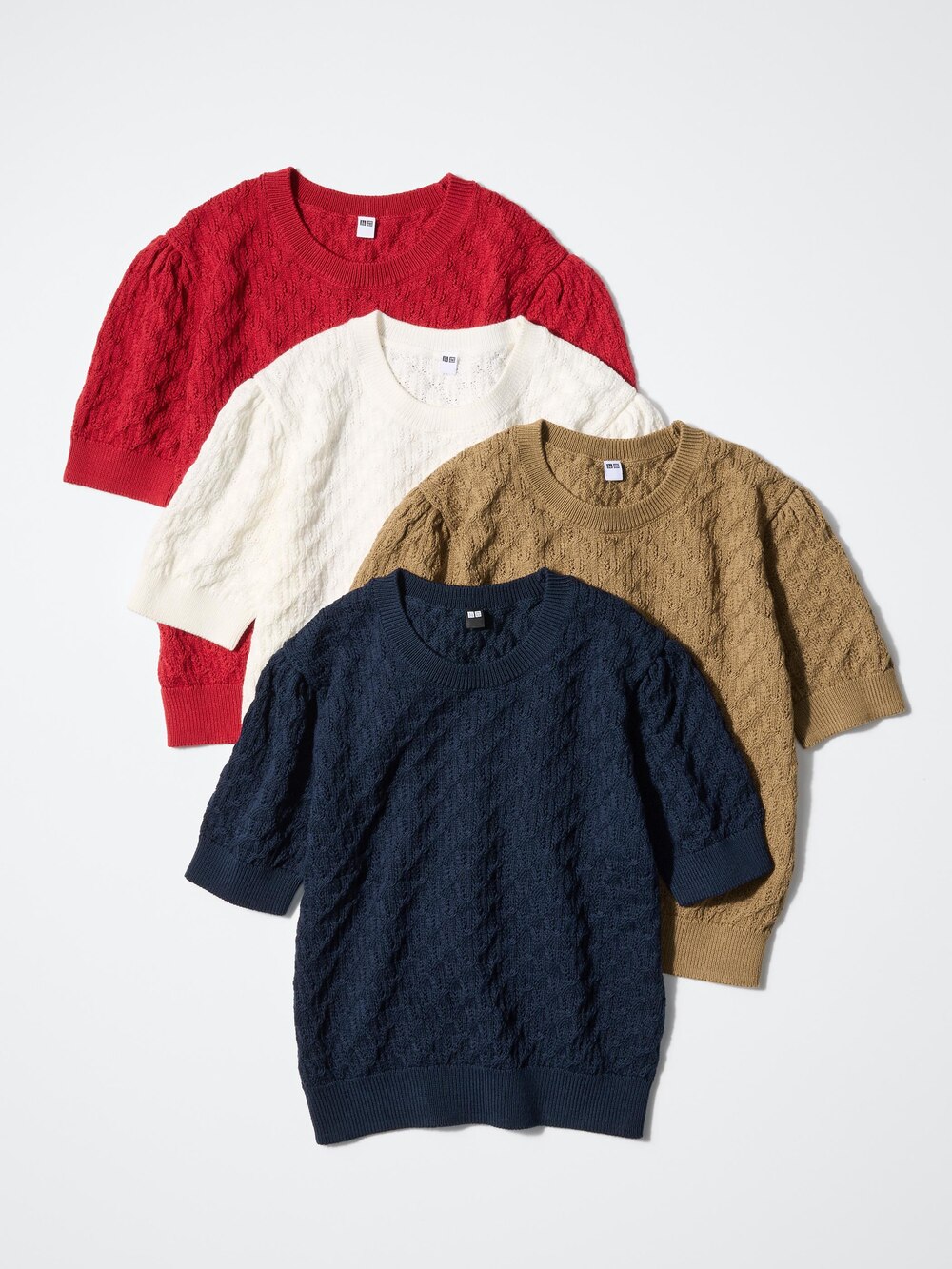 Uniqlo Pointelle Sweater | Short Sleeve — фото 2