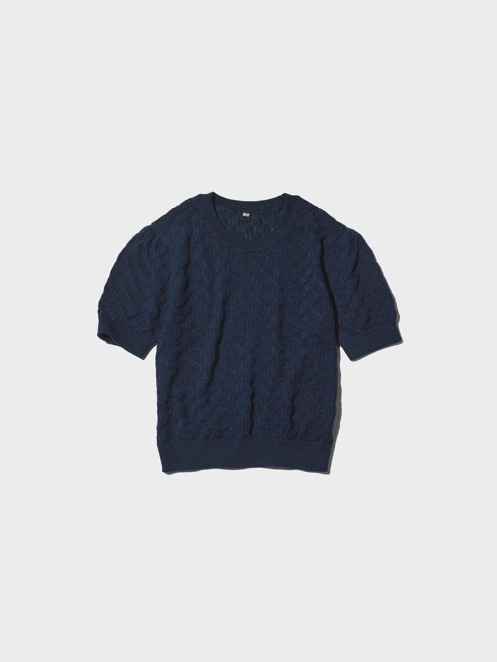 Uniqlo Pointelle Sweater | Short Sleeve — фото 4