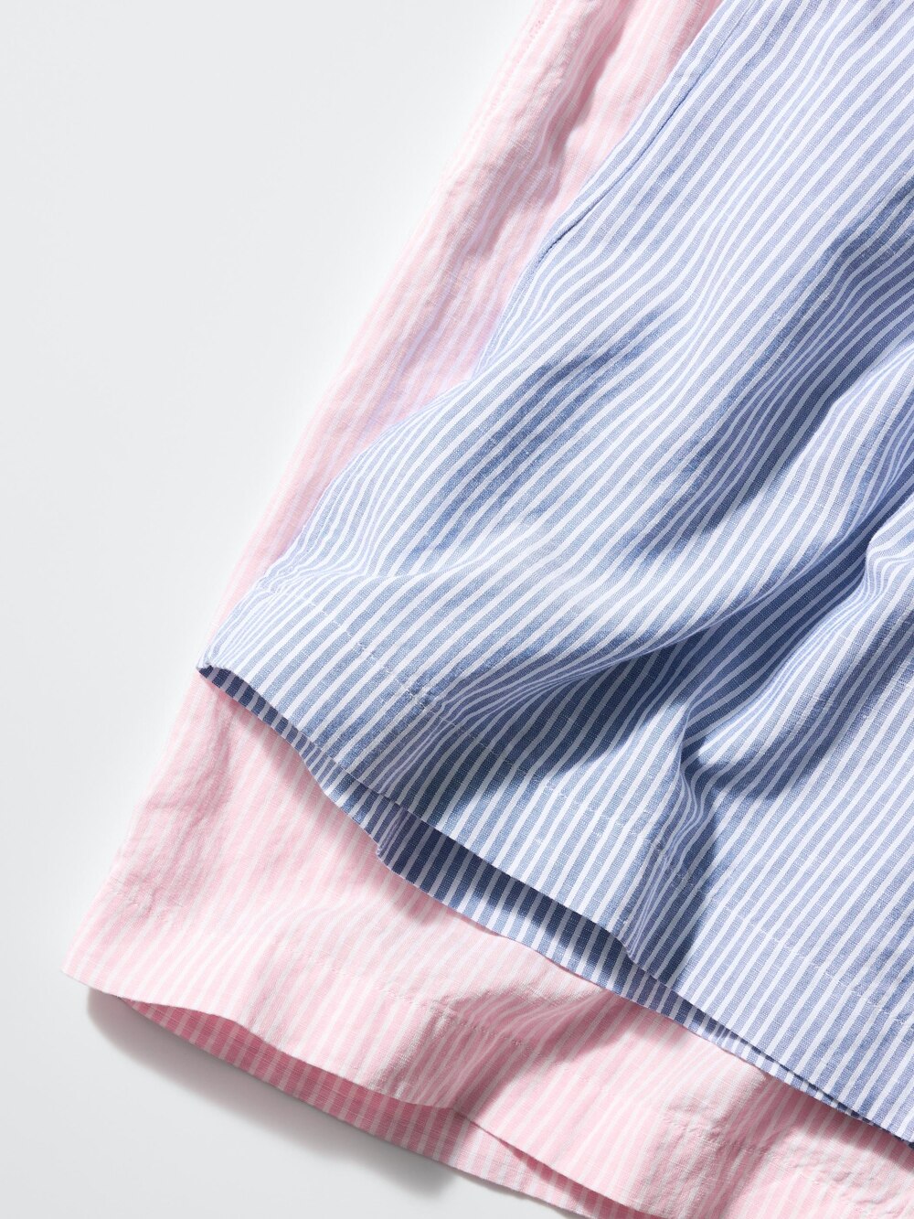 Uniqlo Linen Blend Easy Shorts | Stripe — фото 3