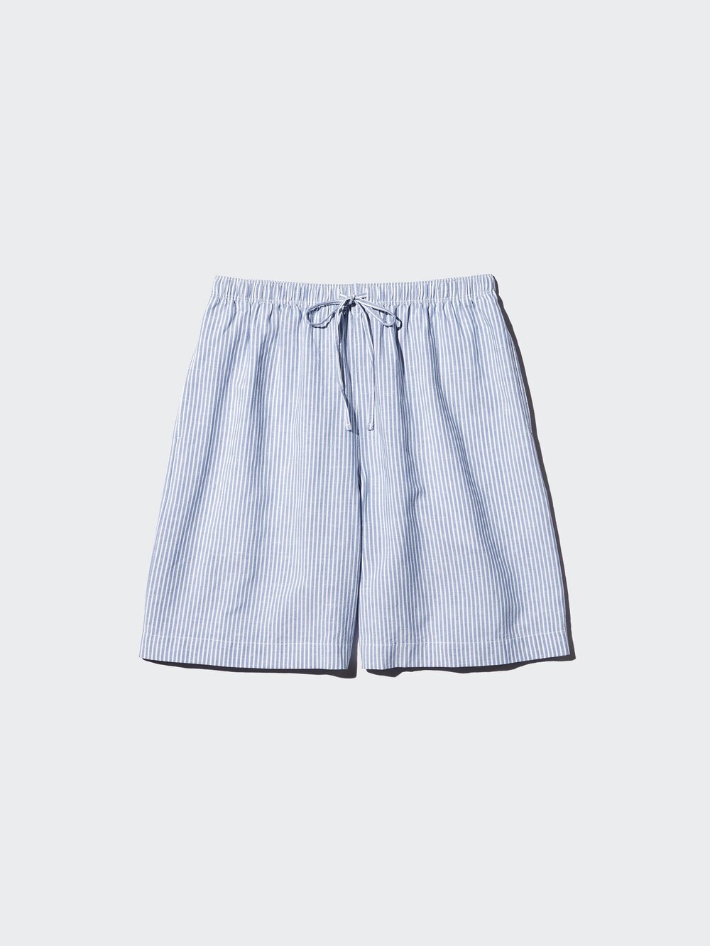 Uniqlo Linen Blend Easy Shorts | Stripe — фото 4