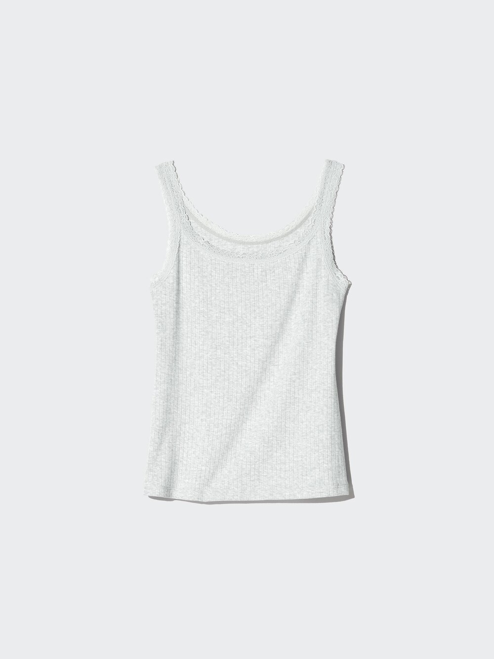 Uniqlo Soft Modal Sleeveless Top | Lace Pointelle — фото 4