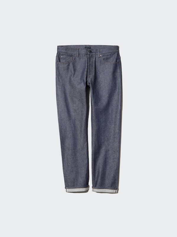Selvedge Slim Straight Jeans