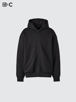 SWEAT OVERSIZED FULL ZIP HOODIE