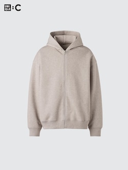 Sweat Oversized Full-Zip Hoodie