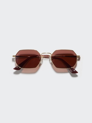 Metal Hexagon Sunglasses