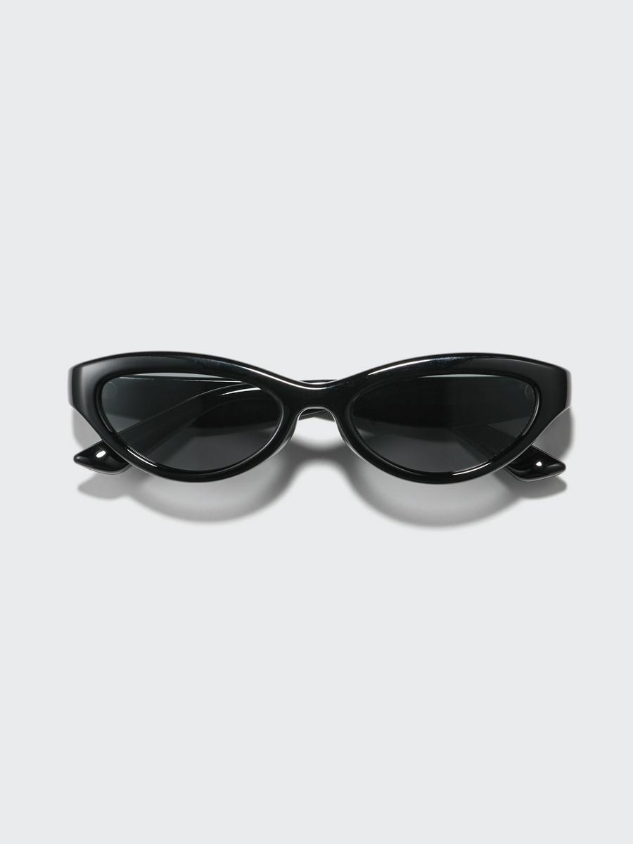 UNIQLO Men's Narrow Sunglasses, Black