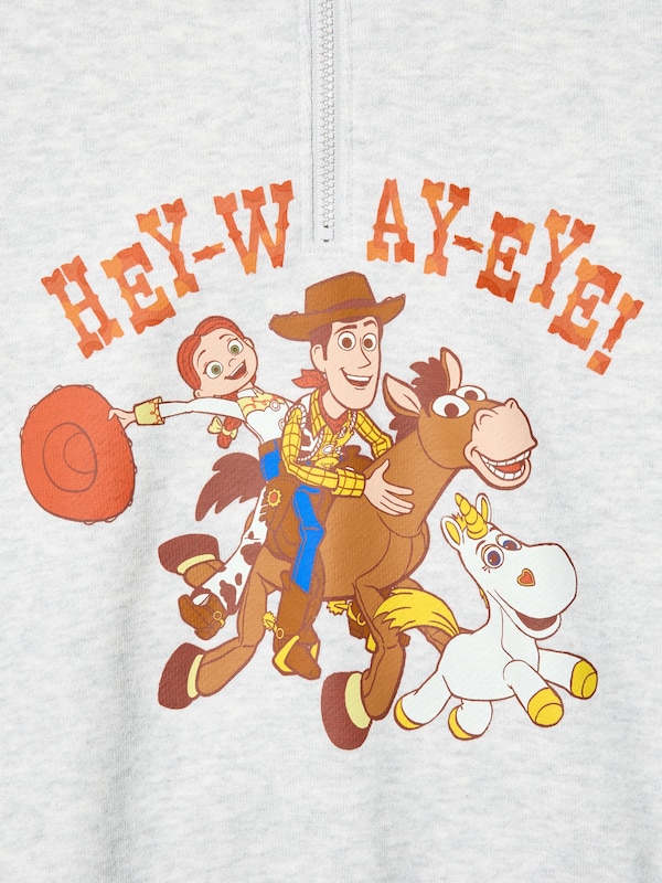 KIDS TOY STORY half-zip sweatshirt