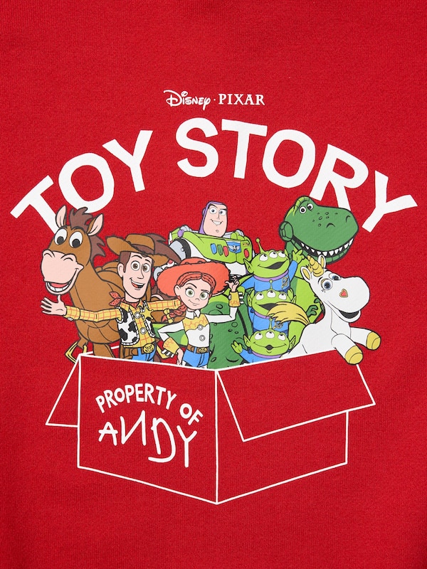 KIDS TOY STORY half-zip sweatshirt