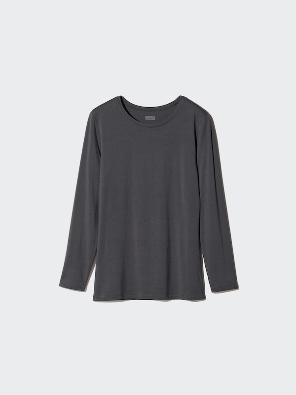 HEATTECH Crew Neck T-Shirt Long Sleeve