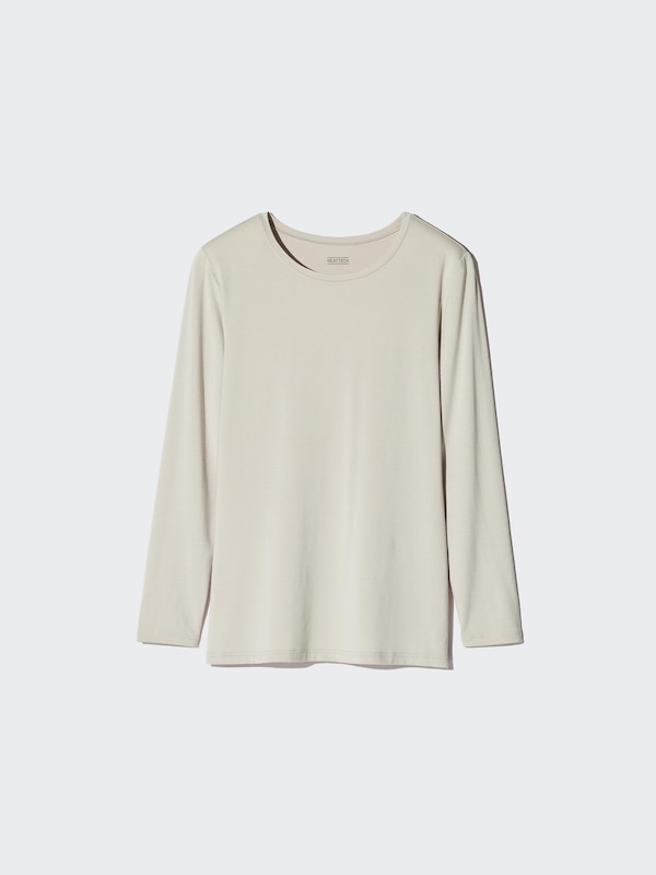 HEATTECH Crew Neck T-Shirt Long Sleeve