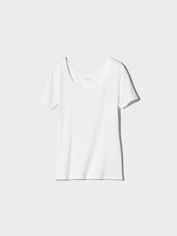 HEATTECH Scoop Neck T-Shirt (Short Sleeve)