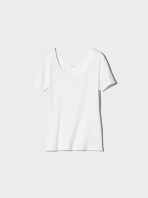HEATTECH Scoop Neck T-Shirt (Short Sleeve)