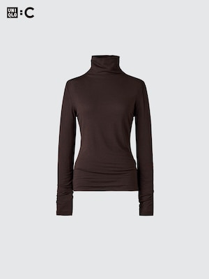 HEATTECH Exw Cashmere Blend Turtle T-Shirt