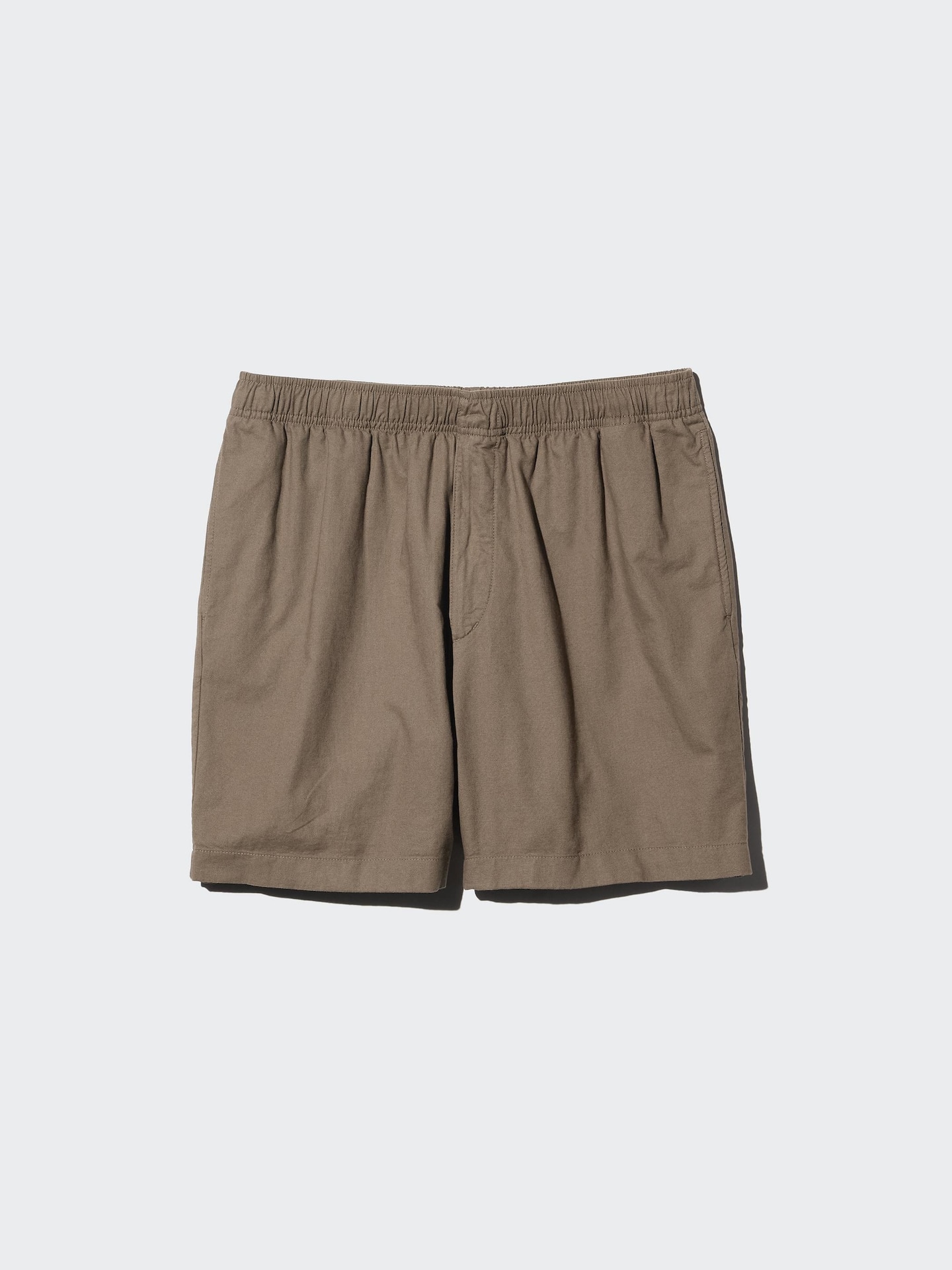 Мужские шорты Uniqlo Easy из льняной смеси 5, цвет: Чёрный — фото 3