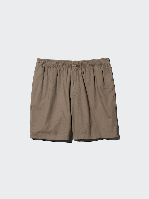 Linen Blend Easy Shorts | 5"