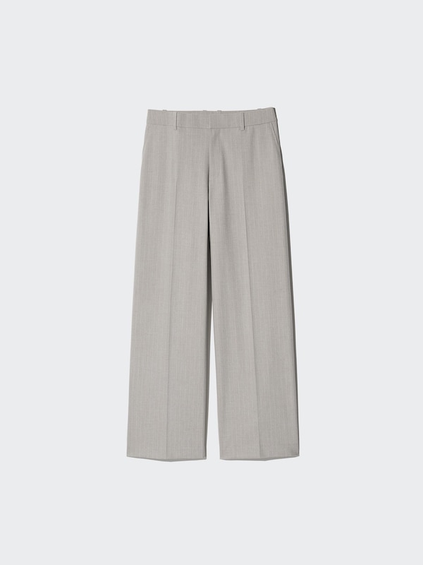 Smart Wide Pants | Striped