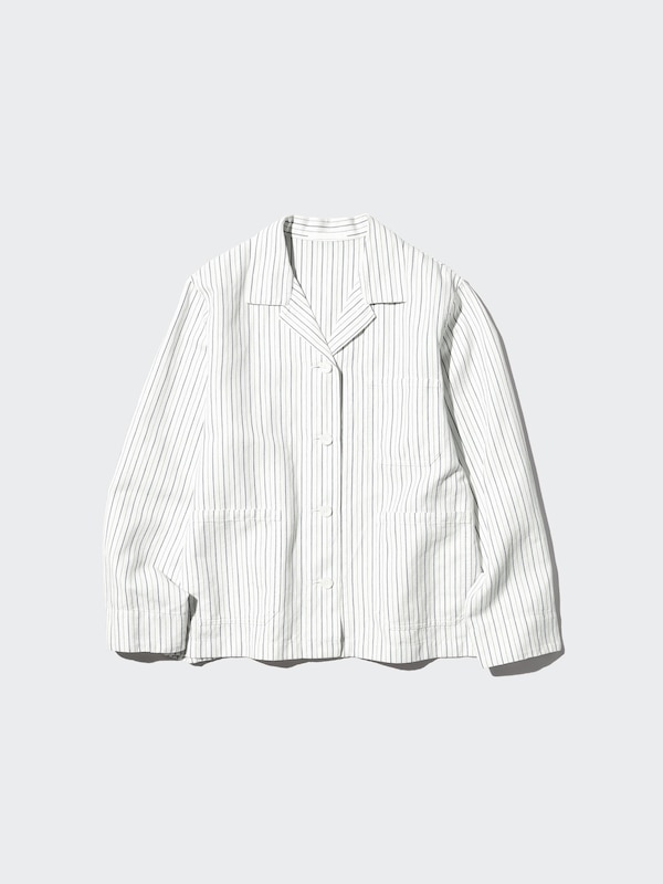 LINEN BLEND COVERALL