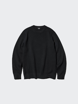 Washable Milano Ribbed Crew Neck Sweater