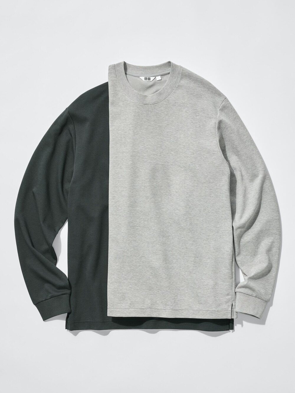 Uniqlo AIRism Cotton Striped T-Shirt — фото 3