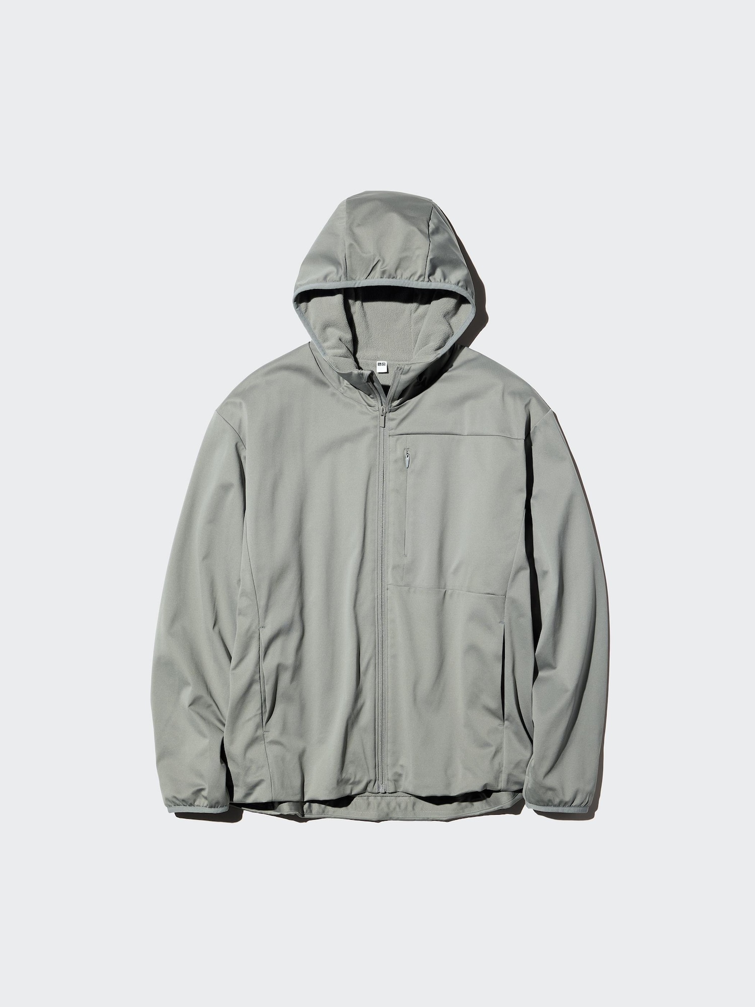 Men's Windproof Fleece Full-Zip Hoodie | UNIQLO US