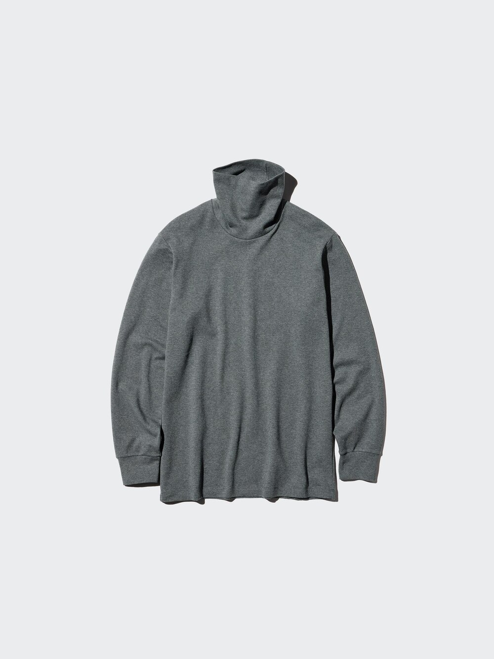 Мужские футболки Uniqlo Soft Brushed Turtleneck T-Shirt — фото 4