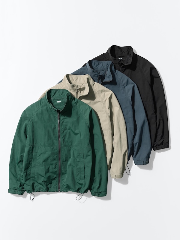Windproof Stand Collar Blouson