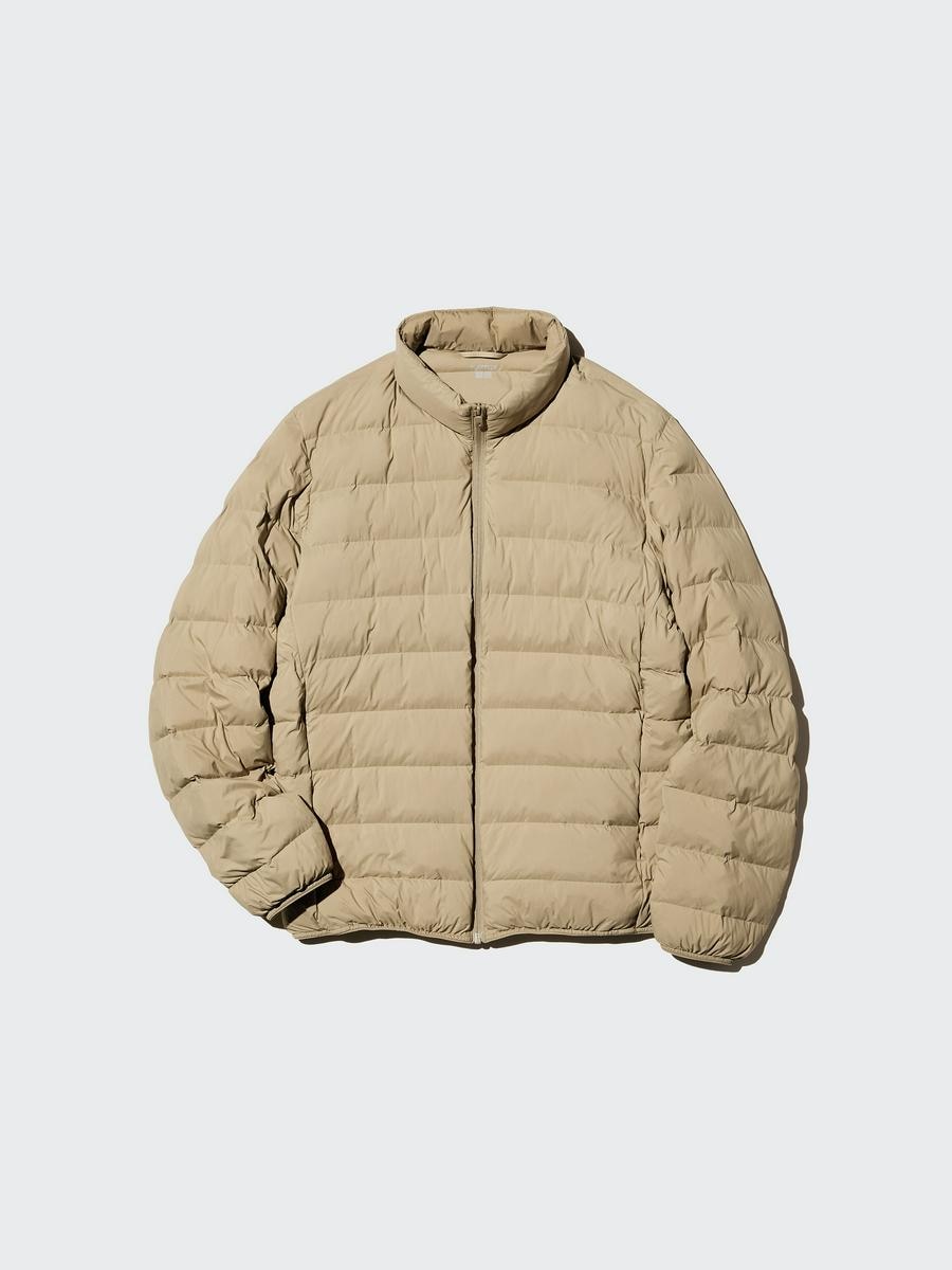 Uniqlo Men's Pufftech Jacket With Anti-static, Beige, Xs